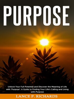 cover image of Purpose